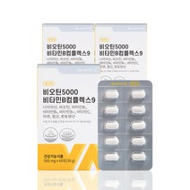 비타민마을 비오틴 5000 비타민B컴플렉스9 30g, 60정, 3개