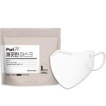 오가트 깨끗한 새부리 마스크 대형 KF94, 100매입, 1개, 화이트