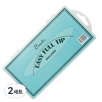 아이빛 이지 말랑이 네일 풀팁 240p, 투명, 2개