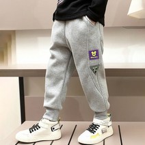 아르베 아동용 미키 조거 기모바지