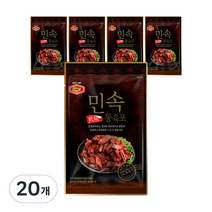 민속 통육포, 35g, 20개