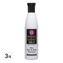 베리웰 맨 샴푸, 250ml, 3개