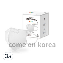 애니가드나컬러입체형방역마스크 소형1 KF94, 30개입, 3개, 화이트