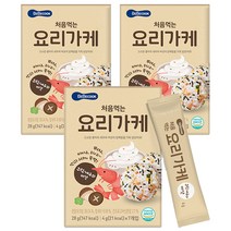 베베쿡 처음먹는 요리가케, 크림새우버섯, 3개
