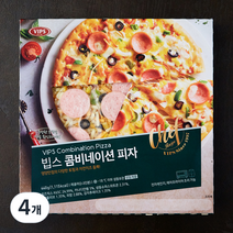 빕스 콤비네이션 피자 (냉동), 440g, 4개