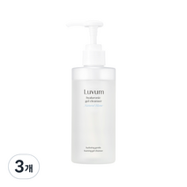 러븀 내추럴 블랑 히알루로닉 젤 클렌저, 3개, 200ml
