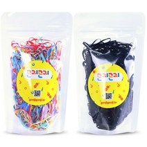 곤지곤지 유아동용 TPU 머리고무줄 50g x 2p