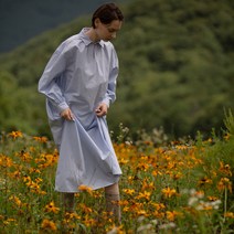 MUSED CROSS STITCH VOLUME DRESS