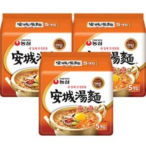 농심 안성탕면 125g, 15개입