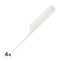 YSPARK YS-111 꼬리빗, 화이트, 4개