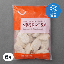 세미원 일본풍 감자고로케 (냉동), 600g, 6개