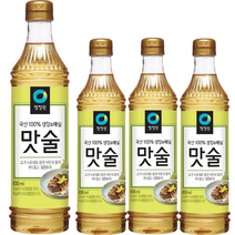 청정원 맛술, 830ml, 4개