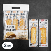 효성어묵 치즈어묵바 3p + 오징어땡초어묵바3p 세트 510g, 2세트