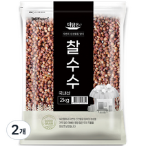 더담은 찰수수, 2kg, 2개