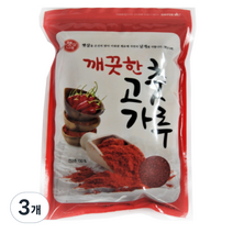 해가원 깨끗한 고춧가루, 400g, 3개