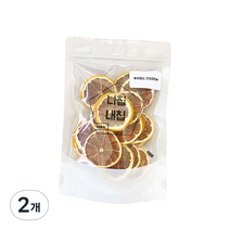 자연푸드팜 씨없는 건조 레몬, 35g, 2개