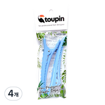 바다가 토우핀 드라이 핀셋, 4개, 파랑