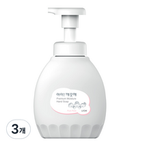 아이깨끗해 프리미엄 모이스처 핸드워시 퓨어로즈, 450ml, 3개