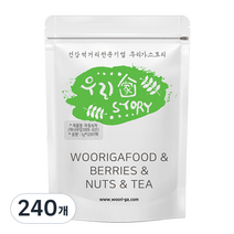 우리가스토리 하동 녹차 티백, 1g, 120개입, 2개
