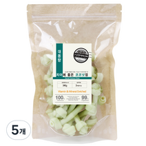 뉴트리오 대용량 애견용 치아에 좋은 껌 340g, 코코넛맛, 5개