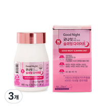 올댓다이어트 굿나잇 슬리밍 다이어트 영양제, 60정, 3개