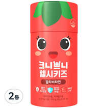 크니쁘니 헬시키즈 멀티비타민 60p, 2통, 60개