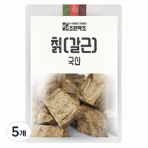 조은약초 프리미엄 칡 갈근, 300g, 5개