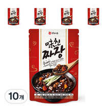 복천식품 야채와 고기가 풍부한 미친짜장 즉석식품, 220g, 10개