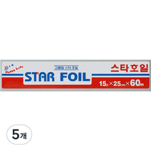 지제이알미늄 스타호일 15㎛, 5개