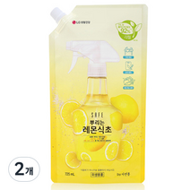 세이프 뿌리는 레몬식초 리필형, 725ml, 2개