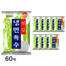 칠갑농산 냉면육수, 60개, 300ml