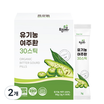 토종마을 유기농 여주환 30p, 2개, 90g