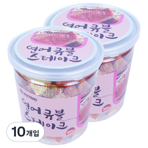 뉴트리오 스테이크 반려견 간식, 연어큐블맛, 10개입