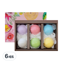 허브플러스 단밤 바스볼 거품입욕제 6종 선물세트, 6세트