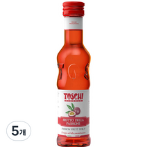 토스키 패션후르츠 시럽, 250ml, 5개