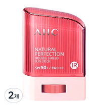 AHC 내추럴 퍼펙션 더블 쉴드 선스틱 SPF50+ PA++++, 14g, 2개