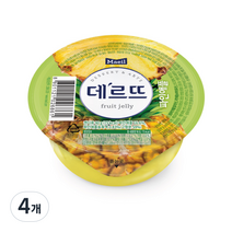 데르뜨 매일 젤리 파인애플, 90g, 4개