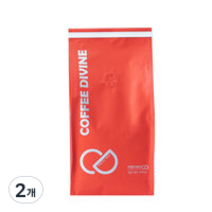커피디바인 에티오피아시다모 원두커피, 홀빈(분쇄안함), 500g, 2개