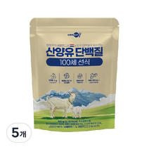 심플잇 산양유 단백질 100세 선식, 500g, 5개