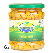마쉬랜드 유기농 옥수수콘, 330g, 6개