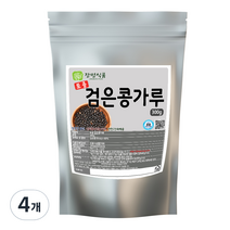 장명식품 국내산 검은 콩가루, 4개, 300g