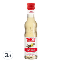 토스키 바닐라 시럽, 250ml, 3개