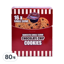 댄케이크 싱글서브 초콜릿칩 쿠키, 320g, 5개