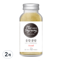 해통령 천연 홍합 분말, 80g, 2개