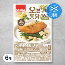 굽네 오븐구이 통닭가슴살 오리지널 (냉동), 110g, 6개