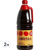 식자재왕 스테이크소스, 1.95kg, 2개