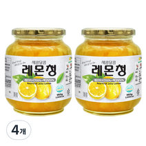 견과공장 겨울향기 프리미엄 레몬청, 950g, 1개입, 4개