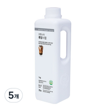 딜라잇가든 흑당 시럽, 1kg, 5개