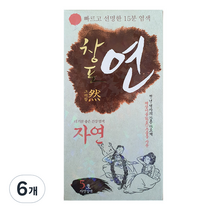 중외제약 창포연 염색제, 5호 자연갈색, 6개