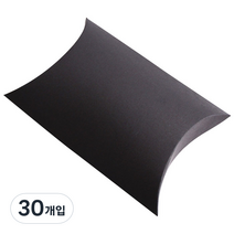 봄91 다용도 선물포장상자 중, 블랙, 30개입